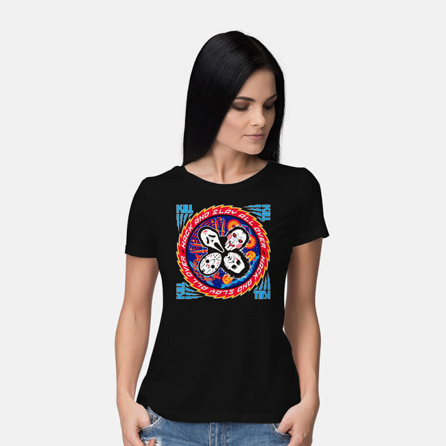 Kiss Of Death-Womens-Basic-Tee-CappO