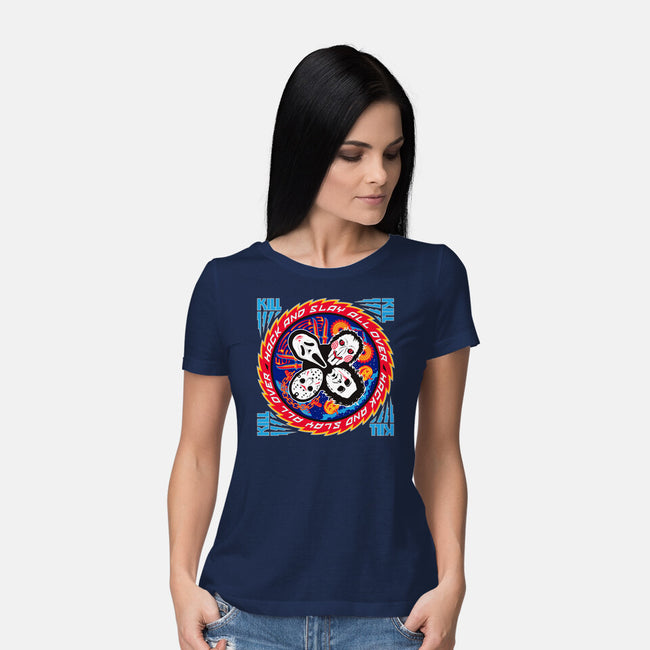 Kiss Of Death-Womens-Basic-Tee-CappO