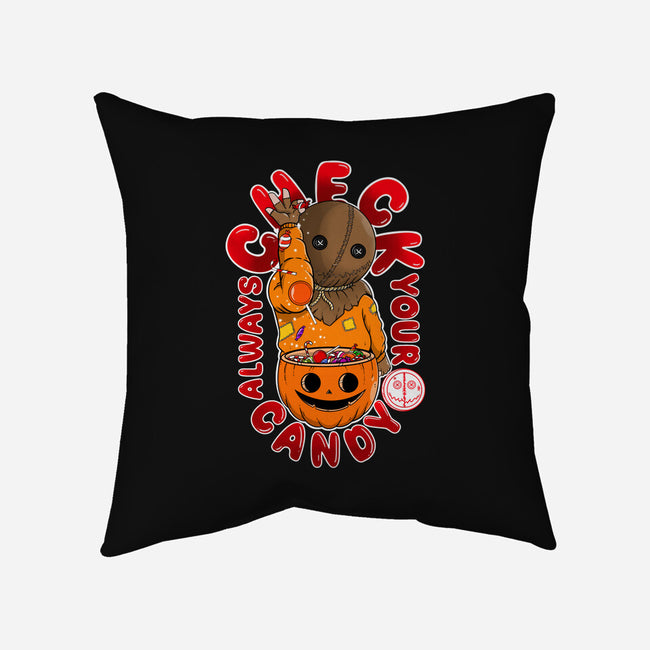 Always Check Your Candy-None-Removable Cover-Throw Pillow-Tri haryadi