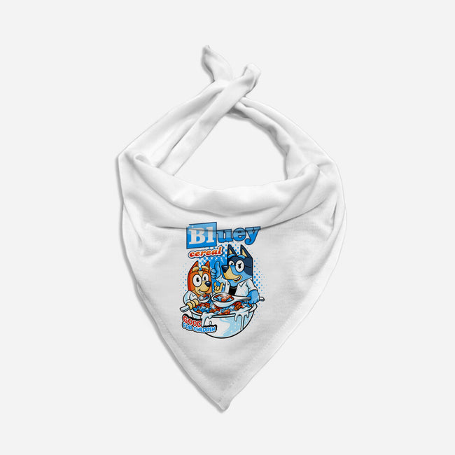 Bluey Cereal-Dog-Bandana-Pet Collar-spoilerinc