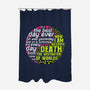 Barbenyang-None-Polyester-Shower Curtain-rocketman_art