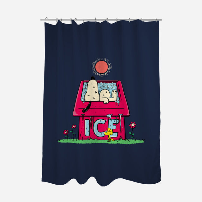 Icehouse-None-Polyester-Shower Curtain-rocketman_art