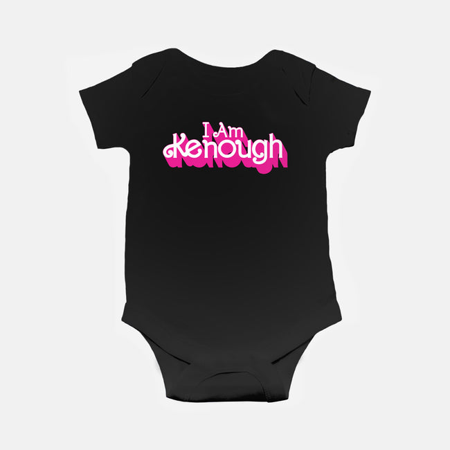 I Am Kenough-Baby-Basic-Onesie-rocketman_art