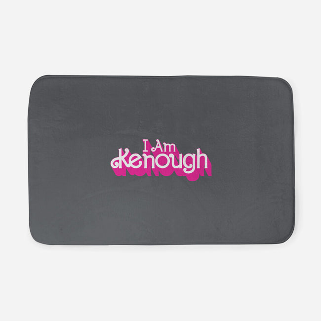 I Am Kenough-None-Memory Foam-Bath Mat-rocketman_art