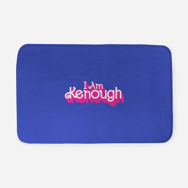 I Am Kenough-None-Memory Foam-Bath Mat-rocketman_art