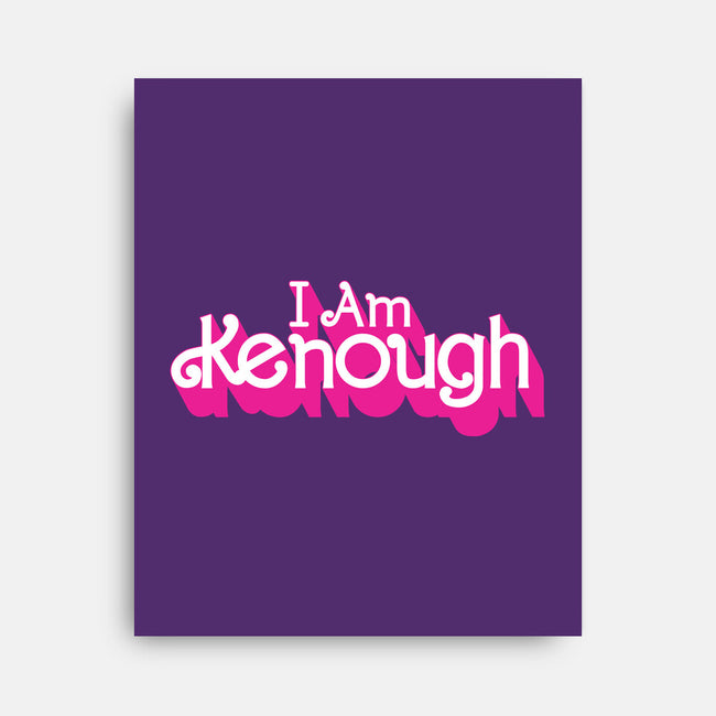 I Am Kenough-None-Stretched-Canvas-rocketman_art