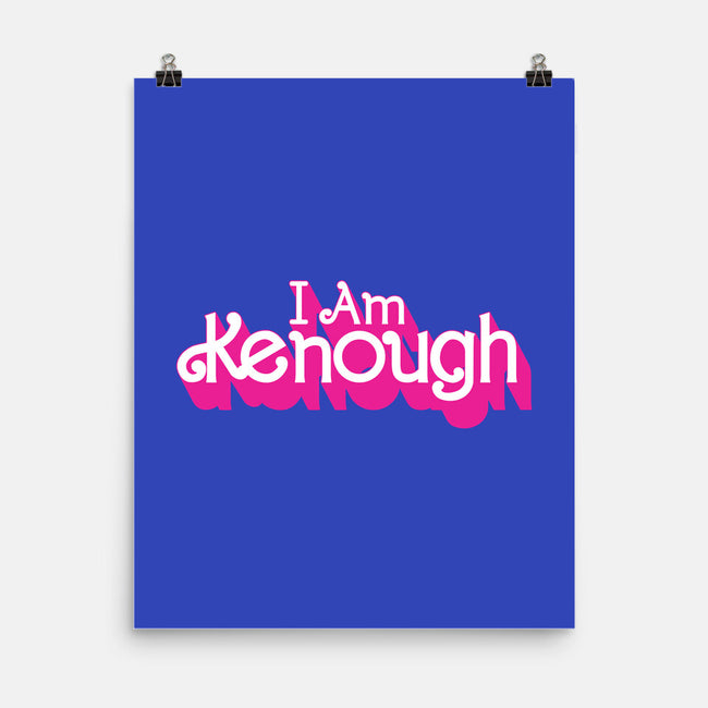 I Am Kenough-None-Matte-Poster-rocketman_art