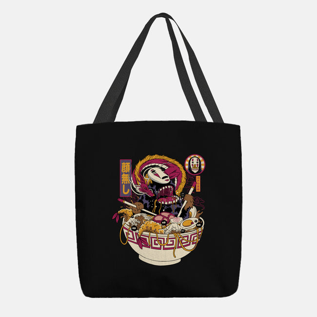 Ramen No Face-None-Basic Tote-Bag-gaci