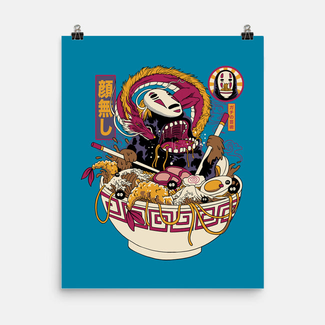 Ramen No Face-None-Matte-Poster-gaci