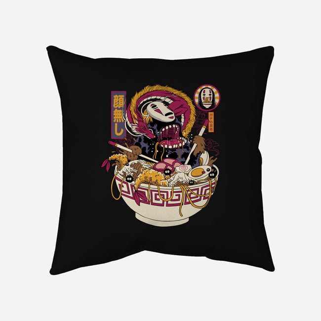 Ramen No Face-None-Removable Cover-Throw Pillow-gaci