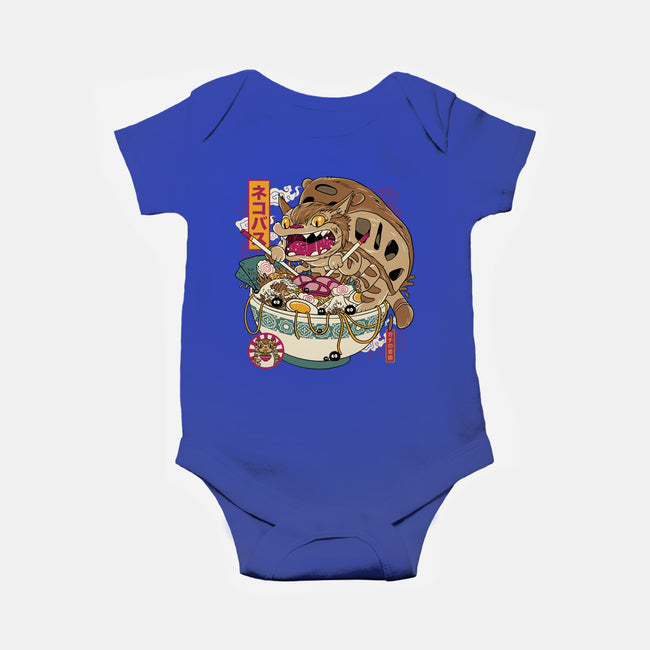 Ramen Catbus-Baby-Basic-Onesie-gaci