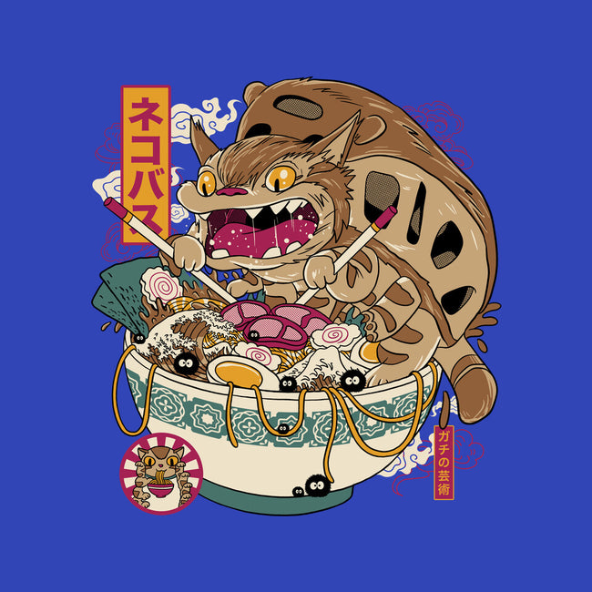 Ramen Catbus-None-Polyester-Shower Curtain-gaci