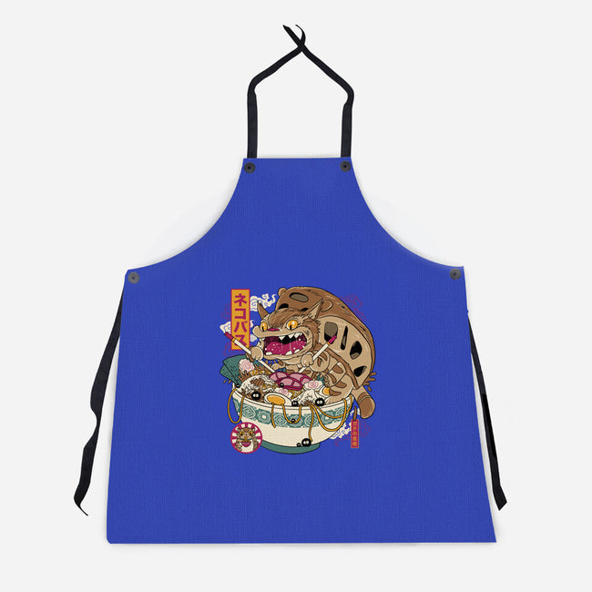 Ramen Catbus-Unisex-Kitchen-Apron-gaci