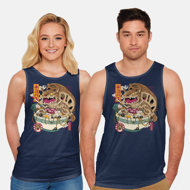 Ramen Catbus-Unisex-Basic-Tank-gaci