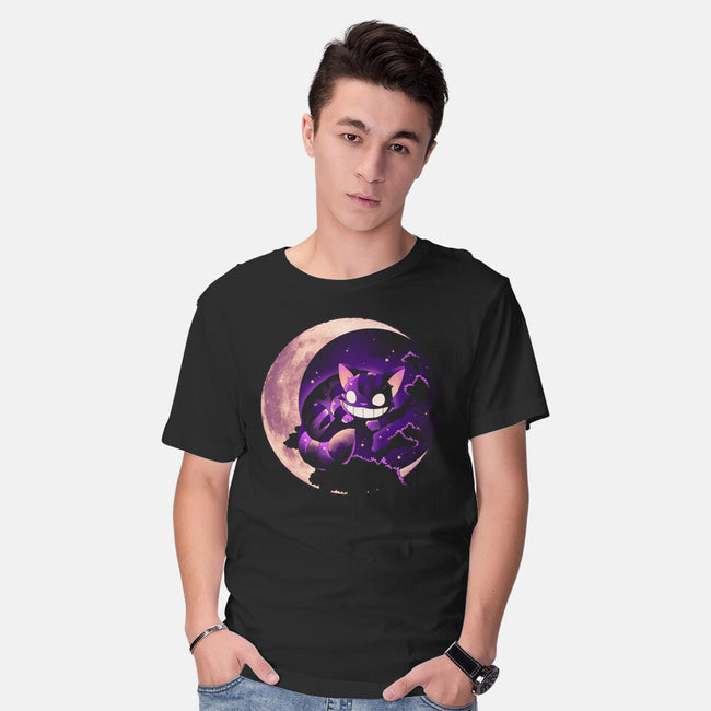 Mad Cat Moon-Mens-Basic-Tee-Vallina84