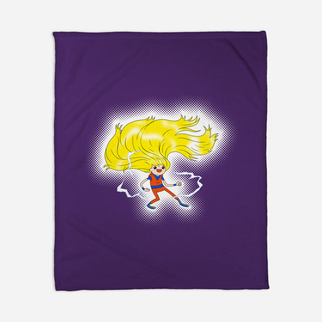 Super Adventure Time-None-Fleece-Blanket-Art_Of_One