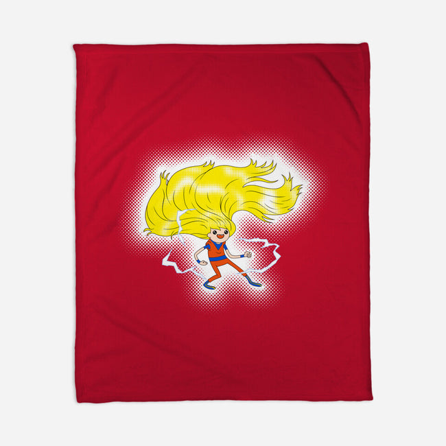 Super Adventure Time-None-Fleece-Blanket-Art_Of_One