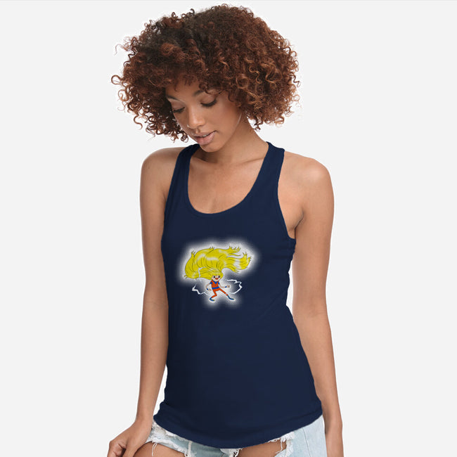 Super Adventure Time-Womens-Racerback-Tank-Art_Of_One