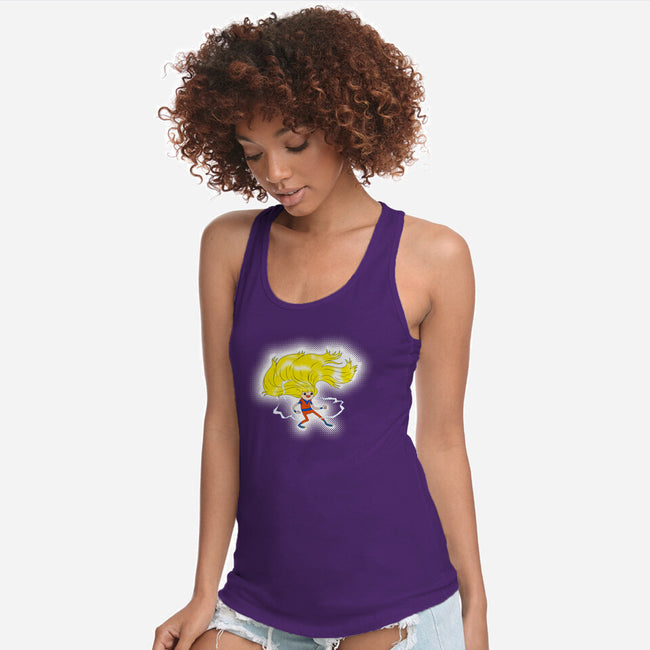 Super Adventure Time-Womens-Racerback-Tank-Art_Of_One