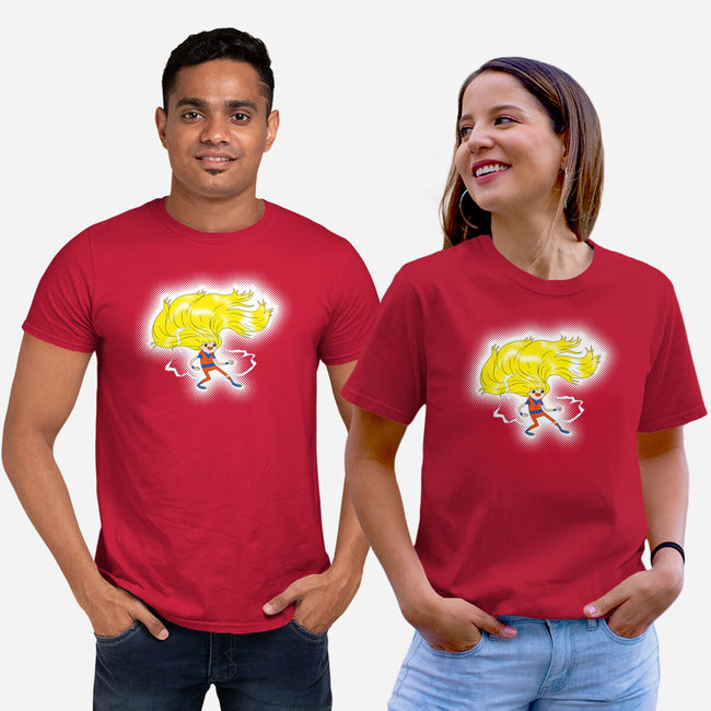 Super Adventure Time-Unisex-Basic-Tee-Art_Of_One