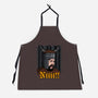 God Please Ni!-Unisex-Kitchen-Apron-Raffiti