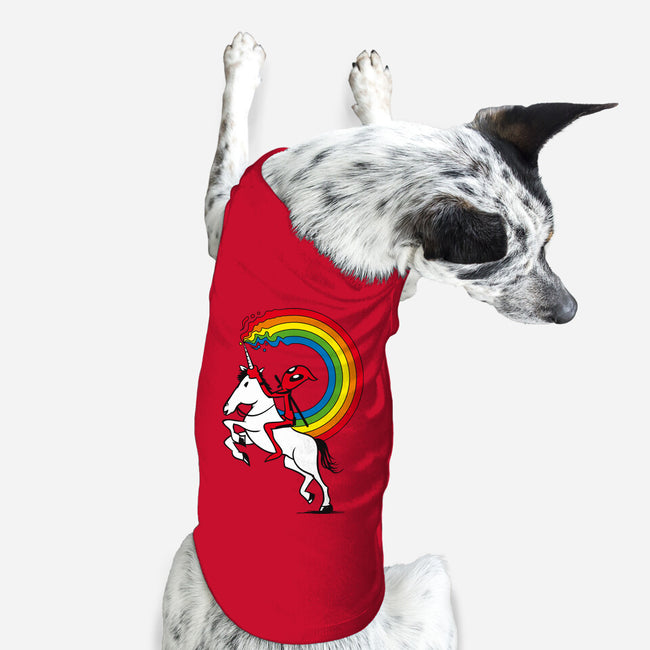 Rainbowgasm-Dog-Basic-Pet Tank-CappO