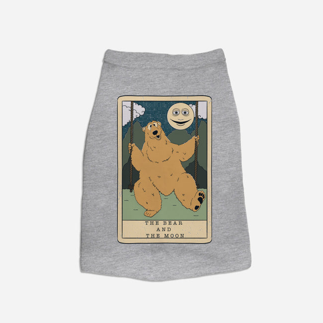 The Bear And The Moon-Cat-Basic-Pet Tank-Claudia