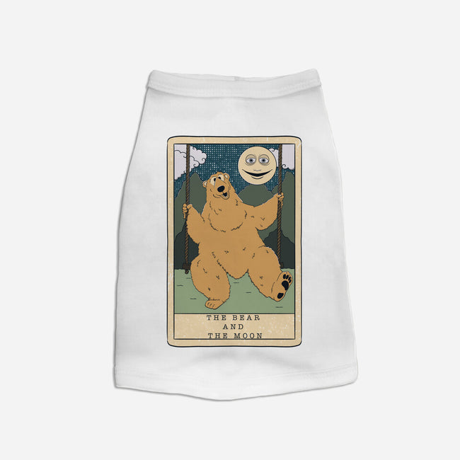 The Bear And The Moon-Cat-Basic-Pet Tank-Claudia