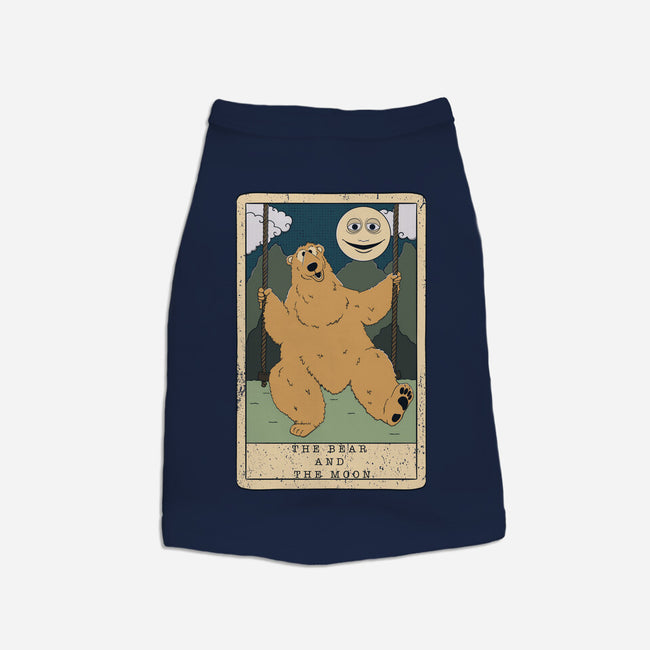 The Bear And The Moon-Dog-Basic-Pet Tank-Claudia