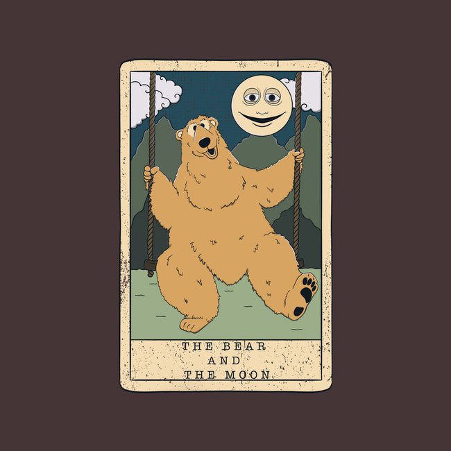 The Bear And The Moon-None-Glossy-Sticker-Claudia