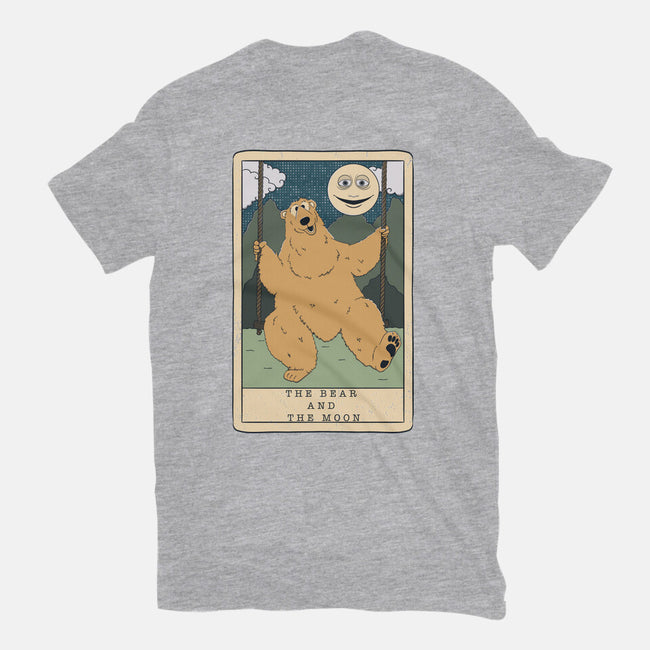 The Bear And The Moon-Mens-Basic-Tee-Claudia