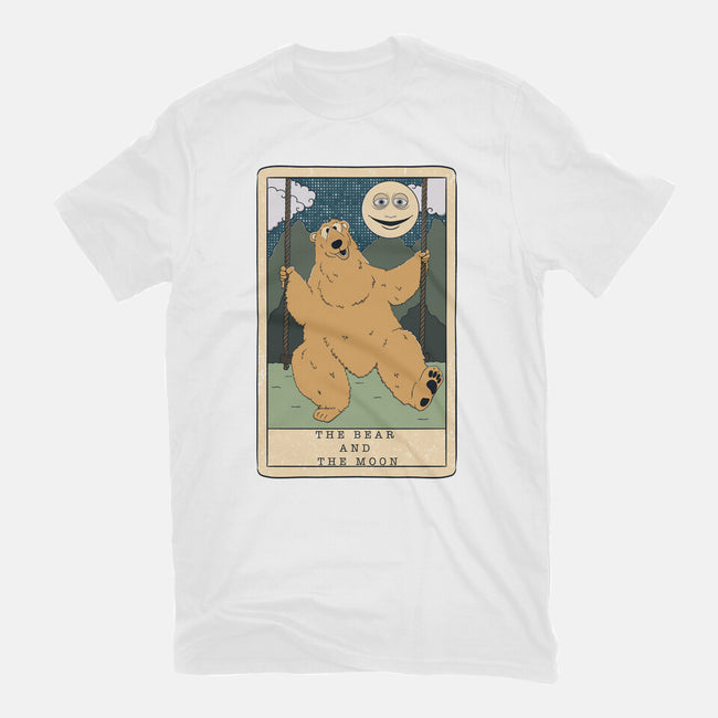 The Bear And The Moon-Mens-Heavyweight-Tee-Claudia