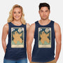 The Bear And The Moon-Unisex-Basic-Tank-Claudia