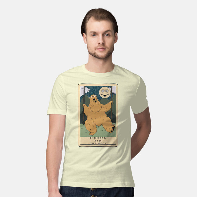 The Bear And The Moon-Mens-Premium-Tee-Claudia