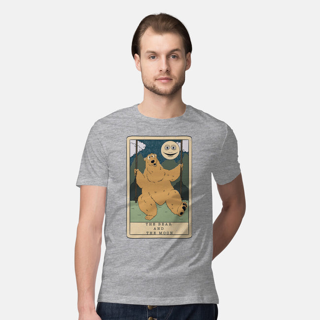 The Bear And The Moon-Mens-Premium-Tee-Claudia