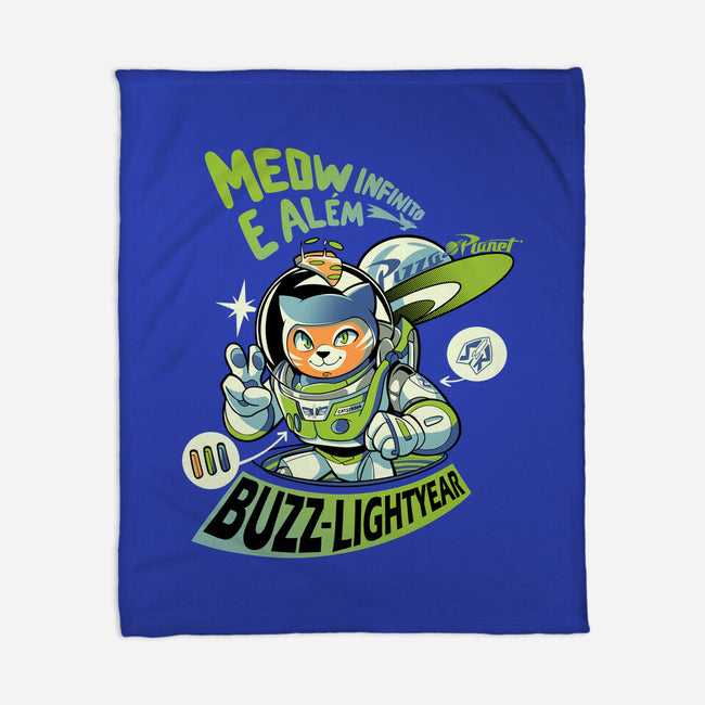 Cat Lightyear-None-Fleece-Blanket-Julio