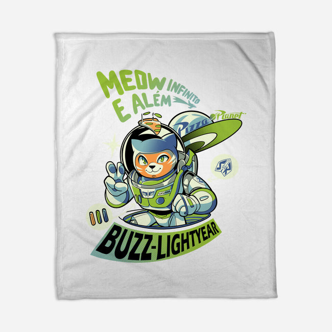 Cat Lightyear-None-Fleece-Blanket-Julio