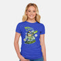 Cat Lightyear-Womens-Fitted-Tee-Julio