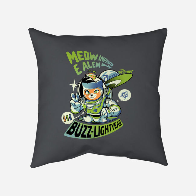 Cat Lightyear-None-Removable Cover-Throw Pillow-Julio