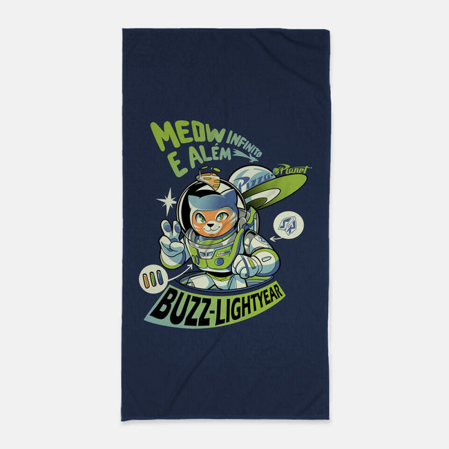 Cat Lightyear-None-Beach-Towel-Julio