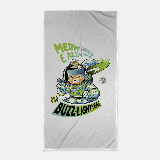 Cat Lightyear-None-Beach-Towel-Julio