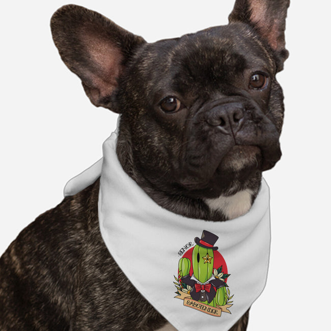 Senor Sabotender-Dog-Bandana-Pet Collar-Alundrart