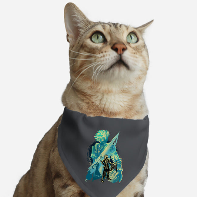 Blitzball Player Tidus-Cat-Adjustable-Pet Collar-hypertwenty