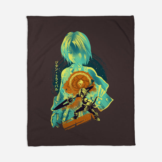 Thief Genome Zidane-None-Fleece-Blanket-hypertwenty