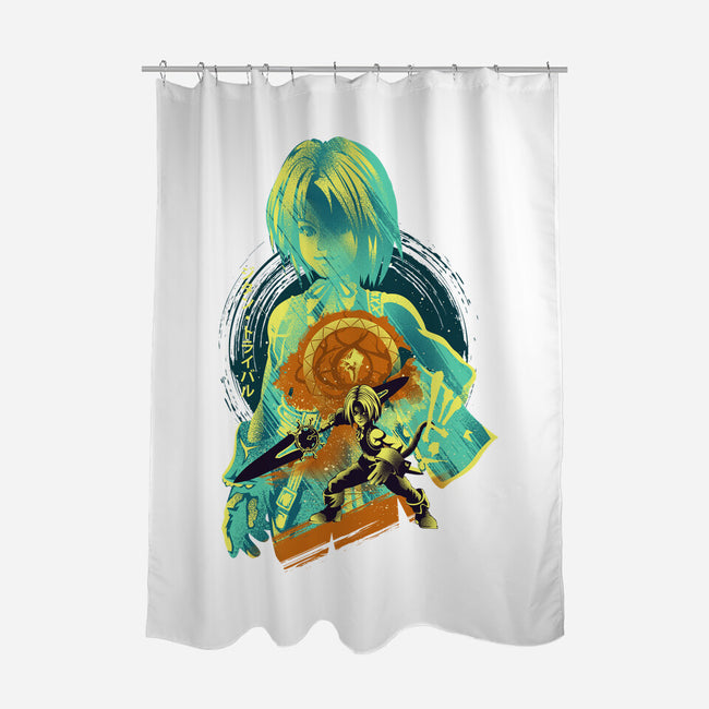 Thief Genome Zidane-None-Polyester-Shower Curtain-hypertwenty