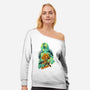 Thief Genome Zidane-Womens-Off Shoulder-Sweatshirt-hypertwenty