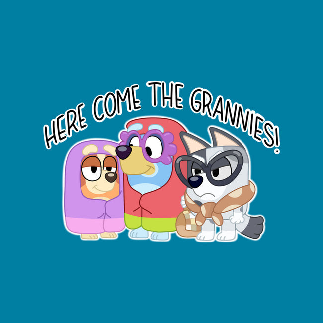 Here Come The Grannies-None-Glossy-Sticker-Alexhefe