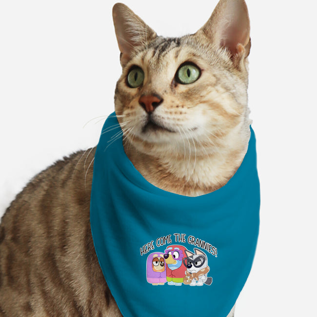 Here Come The Grannies-Cat-Bandana-Pet Collar-Alexhefe