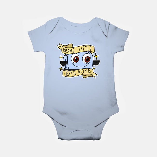 Brave Little Bath Bomb-Baby-Basic-Onesie-Alexhefe