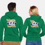 Brave Little Bath Bomb-Unisex-Zip-Up-Sweatshirt-Alexhefe